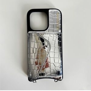 Bandolier Metallic Croc Design Phone Case iPhone 12/12plus